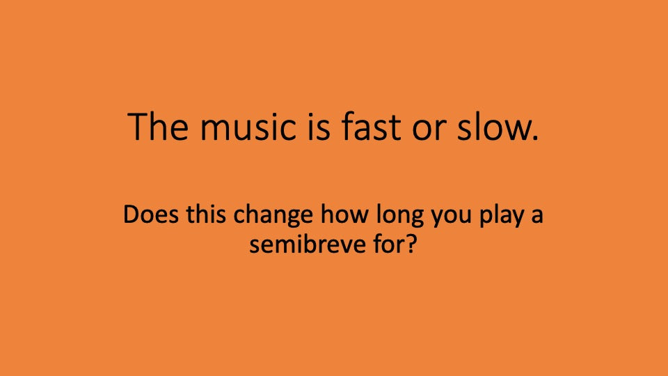 Semibreves You Can Play