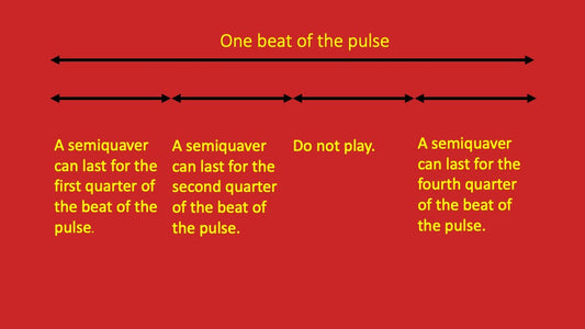 First, Second and Fourth Semiquavers