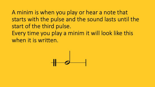 Minims and Minim Rests