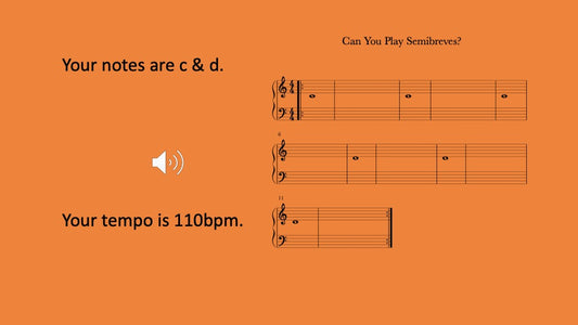 Semibreves You Can Play