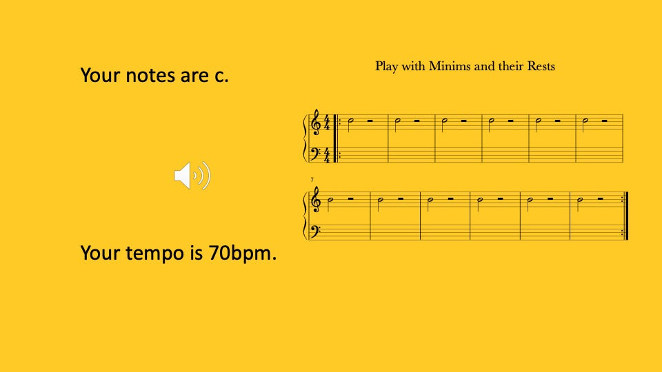 Minims and Minim Rests