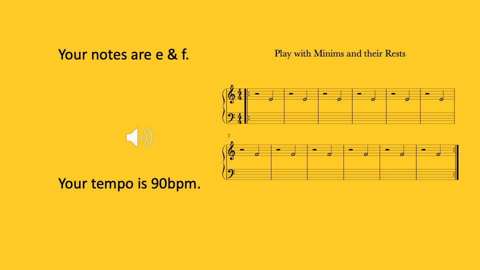 Minims and Minim Rests