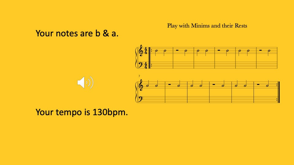 Minims and Minim Rests