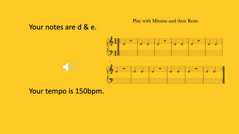 Minims and Minim Rests