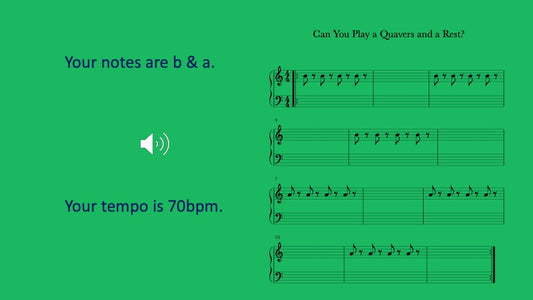 Quaver and Rest to Play