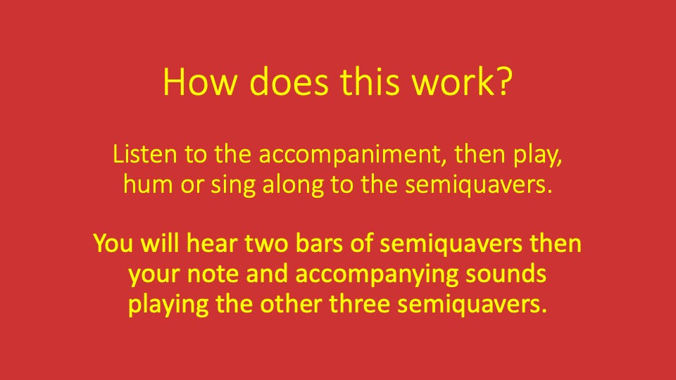 Second Semiquaver