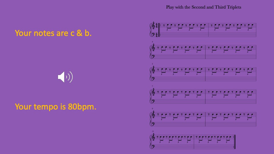 Second and Third Triplets