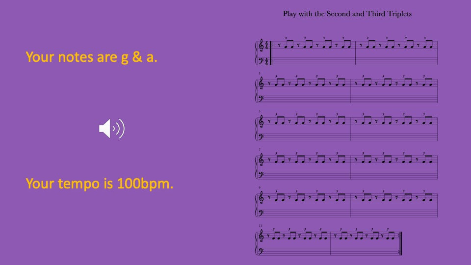 Second and Third Triplets