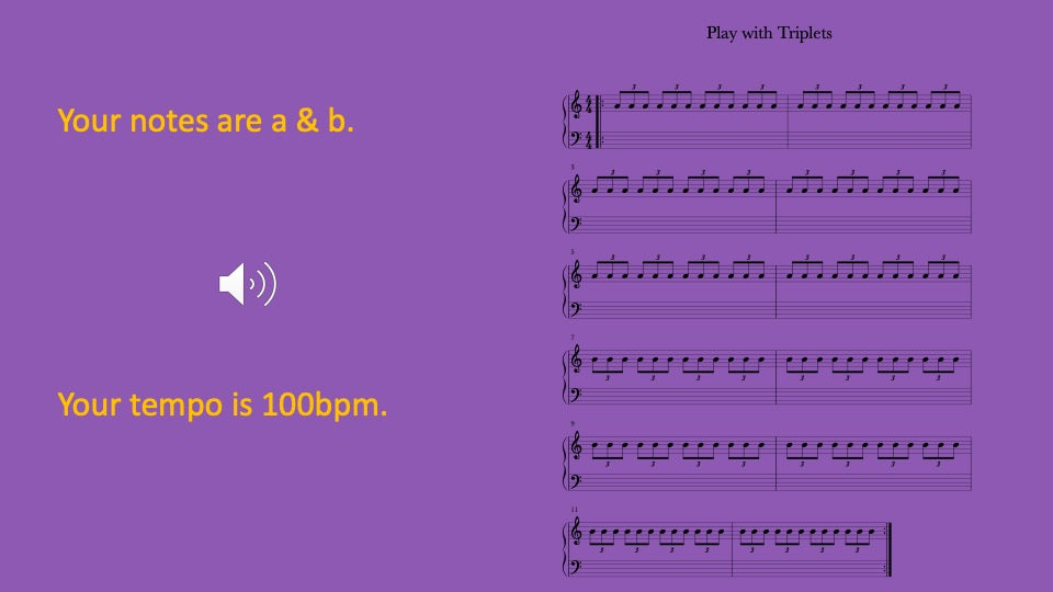 Triplets Make Three