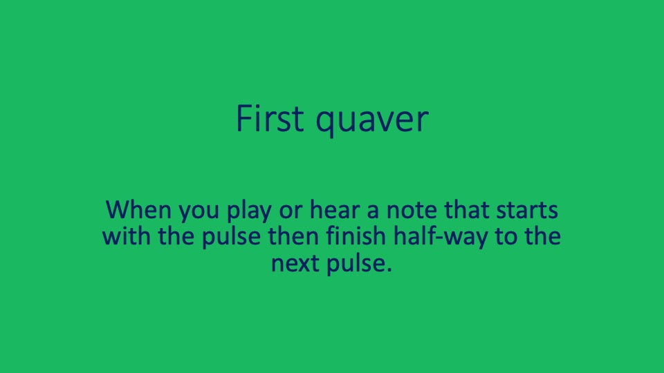 Quaver and Rest