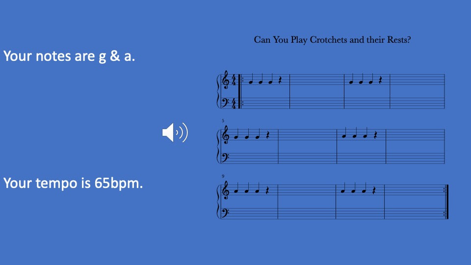 Crotchet and Rest You Can Play