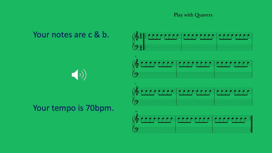 Quaver note activity