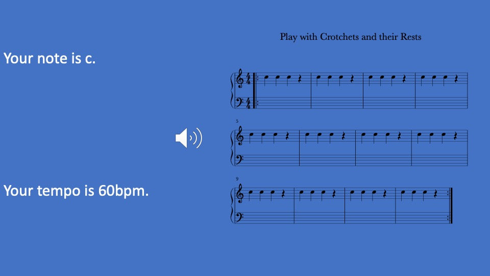 Crotchet and Crotchet Rest