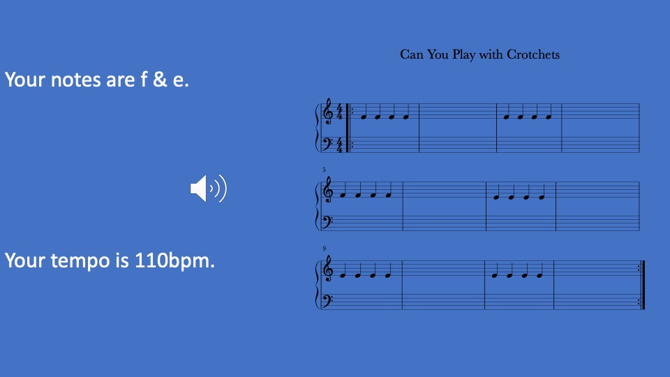 Crotchet You Can Play