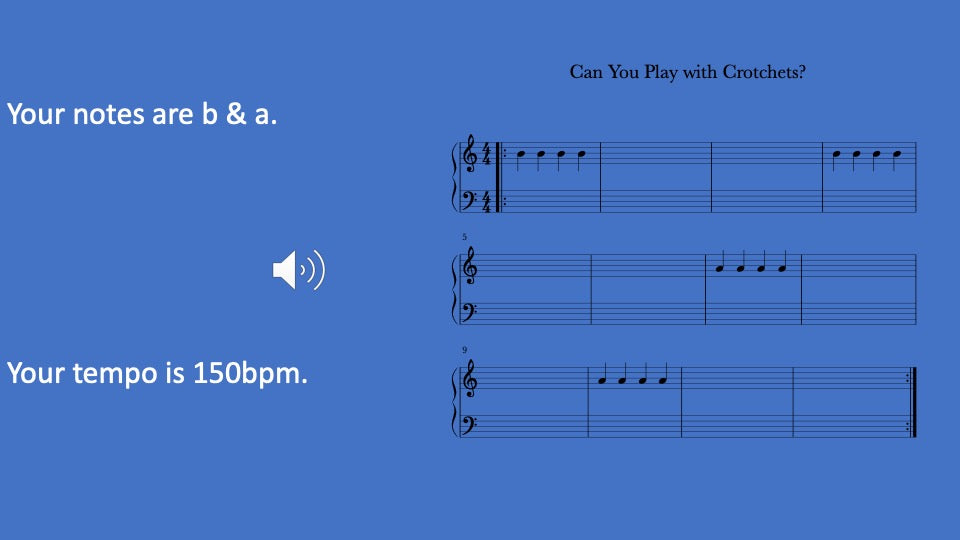 Crotchet You Can Play