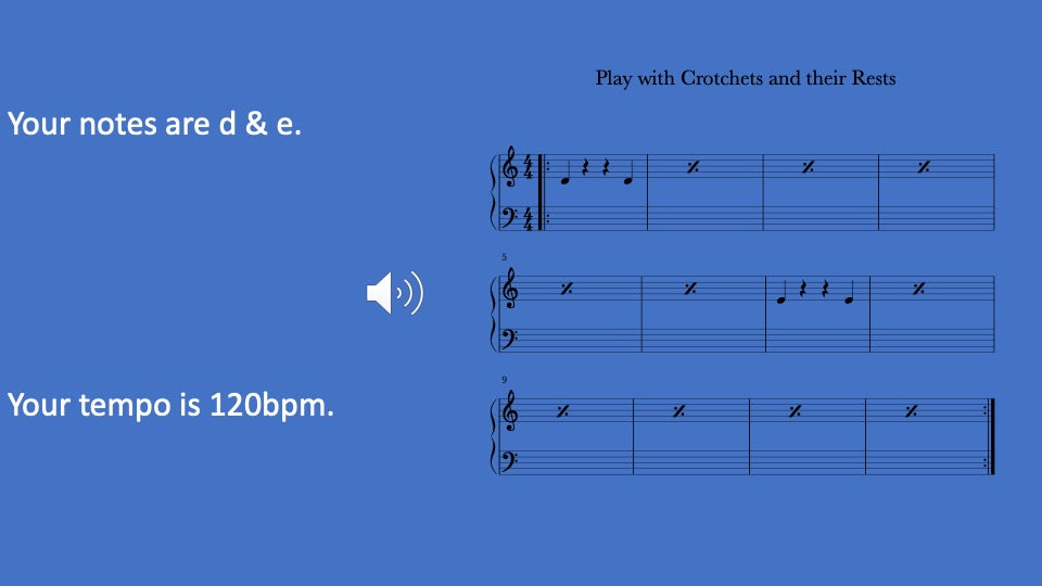 Crotchet and Crotchet Rest