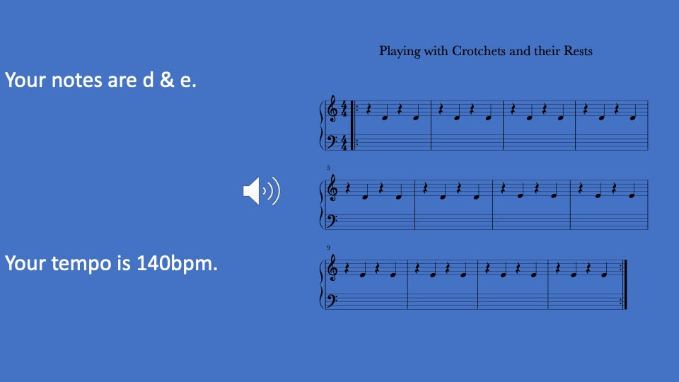 Crotchet and Crotchet Rest